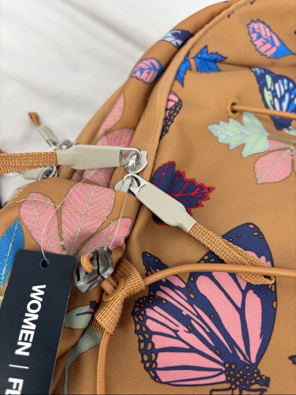 The North Face Jester almond butter Floral & Butterfly Jester flexvent Backpack - Picture 5 of 16